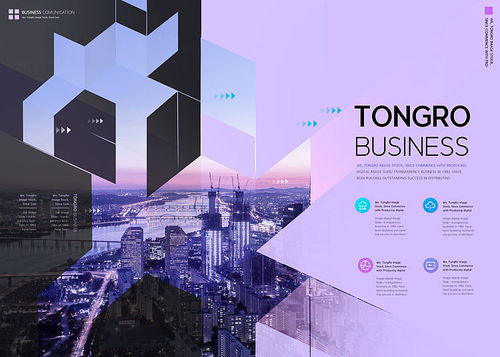 科技賦能，創新引領——解析創意商務科技互聯網企業的業務產品推廣畫冊設計